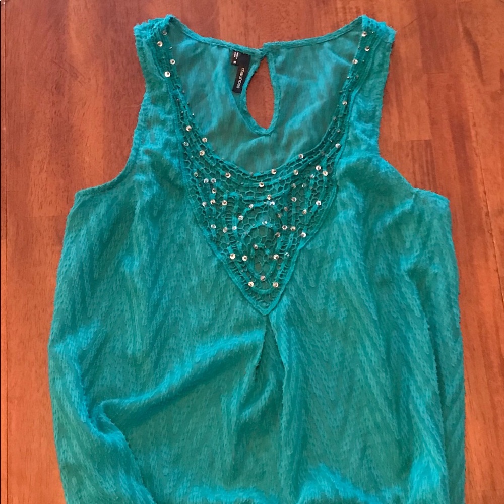Maurices Sleeveless Dress Top